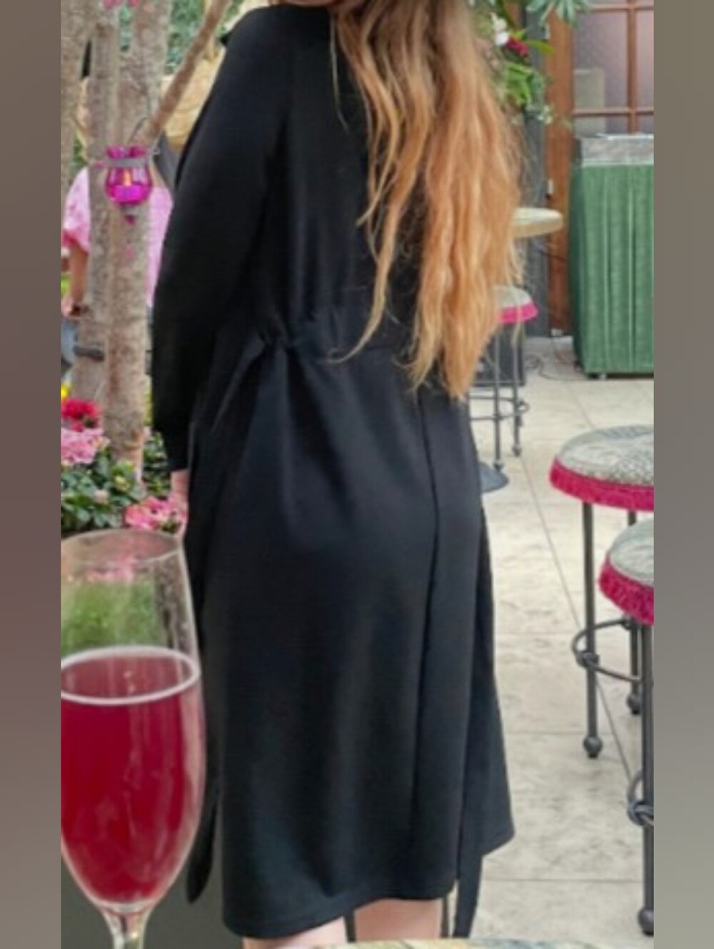 Windsor Black Trench Coat